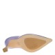 2000554301 Γυναικεία γόβα μυτερή ποτηράτο τακούνι ψηλό δέρμα μεταλιζέ λιλά