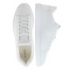 2000555402 Ανδρικό αθλητικό gant sneakers δετό δέρμα λευκό