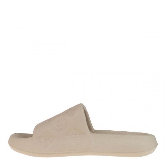 2000564202 Γυναικεία σαγιονάρα δίπατη slide eva φάσα comfort μπέζ