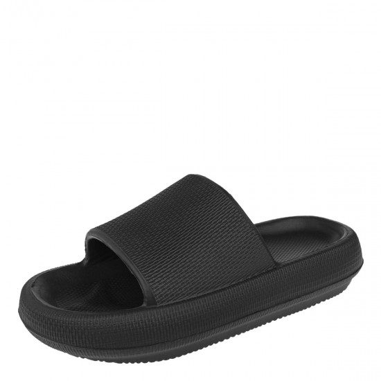 2000564301 Γυναικεία σαγιονάρα δίπατη comfort eva slide φάσα μαύρη