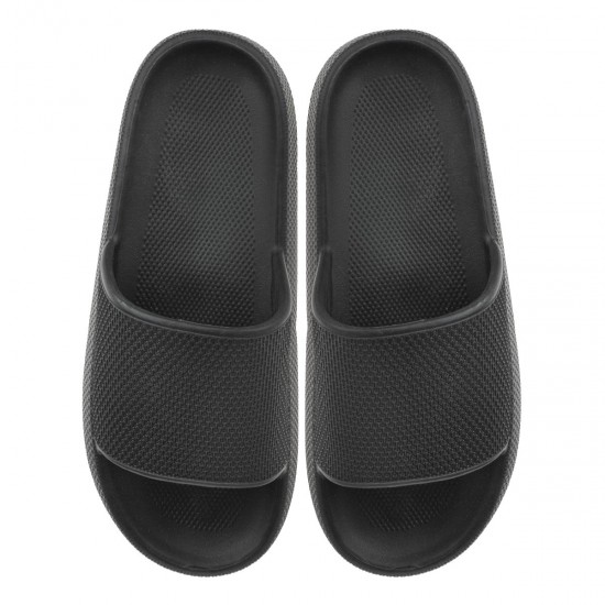 2000566701 Ανδρική σαγιονάρα slide eva φάσα comfort μαύρη