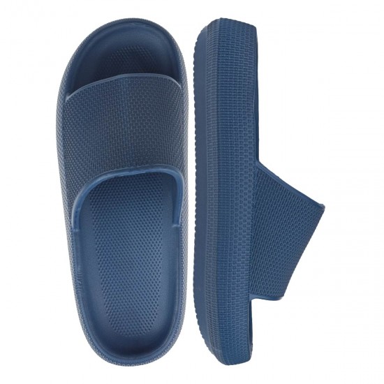2000566702 Ανδρική σαγιονάρα slide eva φάσα comfort μπλέ
