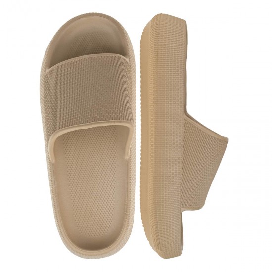 2000566703 Ανδρική σαγιονάρα slide eva φάσα comfort μπέζ