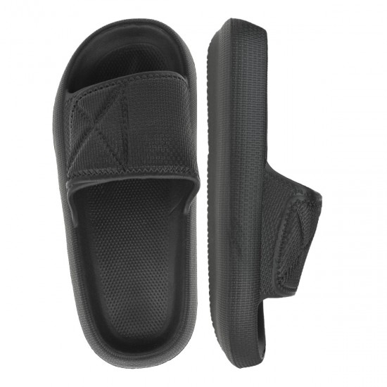 2000566801 Γυναικεία σαγιονάρα δίπατη comfort eva slide φάσα μαύρη