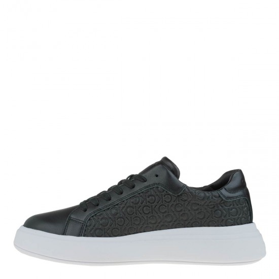 2000569001 Ανδρικό αθλητικό calvin klein sneakers δετό μαύρο