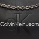 2000570501  Γυναικεία τσάντα μικρή calvin klein jeans ωμου αλυσίδα μαύρη
