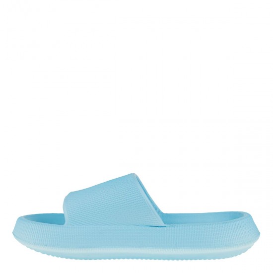 2000572702 Γυναικεία σαγιονάρα δίπατη comfort eva slide φάσα σιέλ