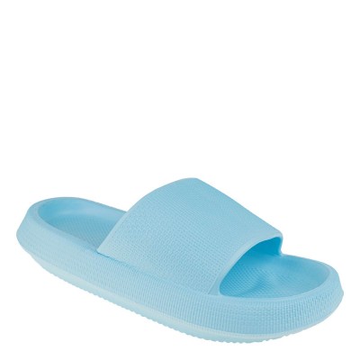 2000572702 Γυναικεία σαγιονάρα δίπατη comfort eva slide φάσα σιέλ
