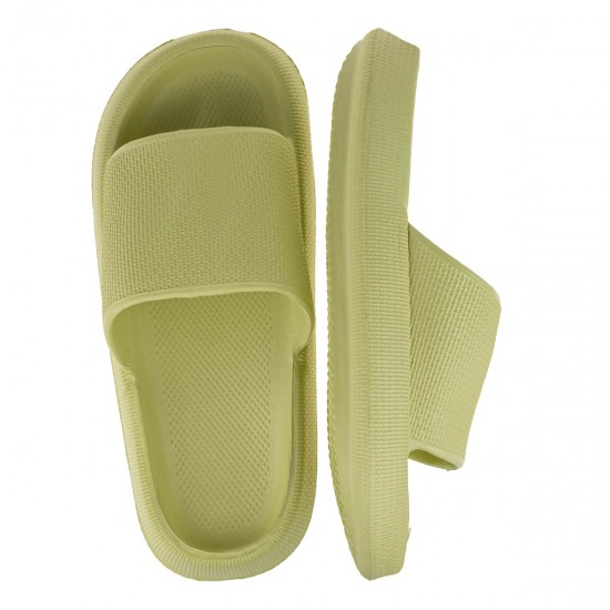 2000572703 Γυναικεία σαγιονάρα δίπατη comfort eva slide φάσα λαχανί