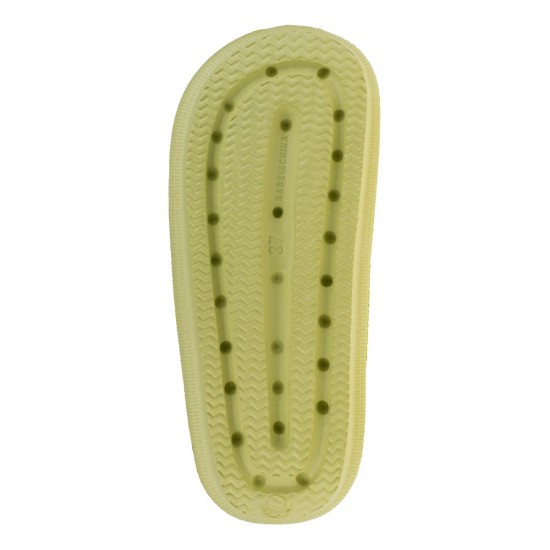 2000572703 Γυναικεία σαγιονάρα δίπατη comfort eva slide φάσα λαχανί