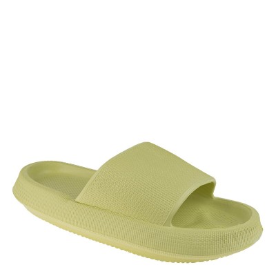 2000572703 Γυναικεία σαγιονάρα δίπατη comfort eva slide φάσα λαχανί