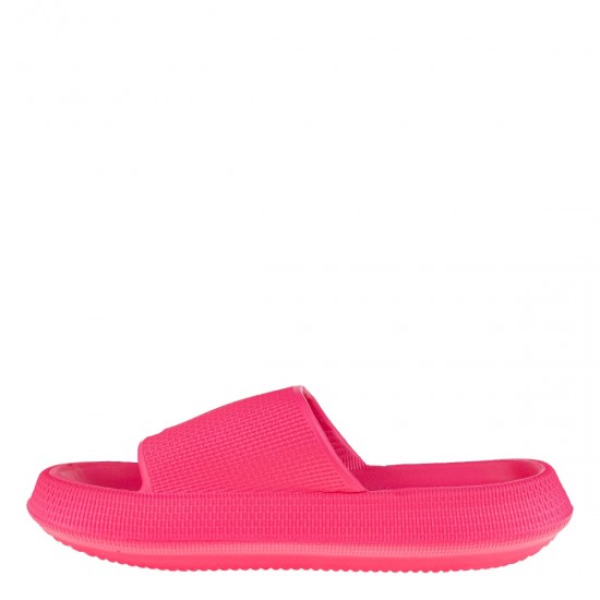 2000572704 Γυναικεία σαγιονάρα δίπατη comfort eva slide φάσα φούξια