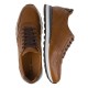 2000520802 Ανδρικό sneakers cazual port δετό δέρμα σταμπωτό ταμπά
