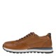 2000520802 Ανδρικό sneakers cazual port δετό δέρμα σταμπωτό ταμπά