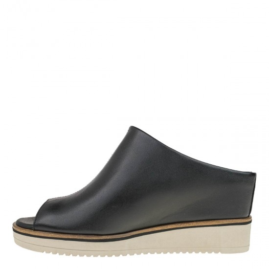 2000546302 Γυναικείa flatforms sandals  tamaris μεσαίο πλατφόρμα φάσα χωστή δέρμα ταμπά