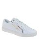 2000569401 Γυναικείο αθλητικό tommy hilfiger sneakers δετό δέρμα λευκό