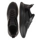 2000574302 Ανδρικό αθλητικό calvin klein jeans sneakers υφασμα δετό μαύρο/μαύρο