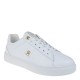 2000575802 Γυναικείο αθλητικό tommy hilfige sneakers δετό λευκό
