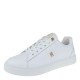 2000575802 Γυναικείο αθλητικό tommy hilfige sneakers δετό λευκό