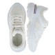 2000582301 Γυναικείο αθλητικό runner tommy hilfiger sneakers δετό λευκό