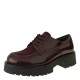 2000585102 Γυναικείο loafers mocassins tamaris δετό φλωρεντίκ μπορντώ