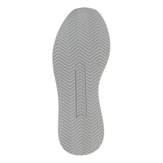 2000589102 Γυναικείο αθλητικό sneakers δετό λευκό/ασμί