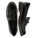 2000598001 Γυναικείο μοκασίνι marco tozzi chunky loafer λουστρίνι μαύρο