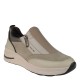 2000598202 Γυναικείο αθλητικό tamaris comfort sneakers χωστό φερμουάρ δέρμα μπέζ