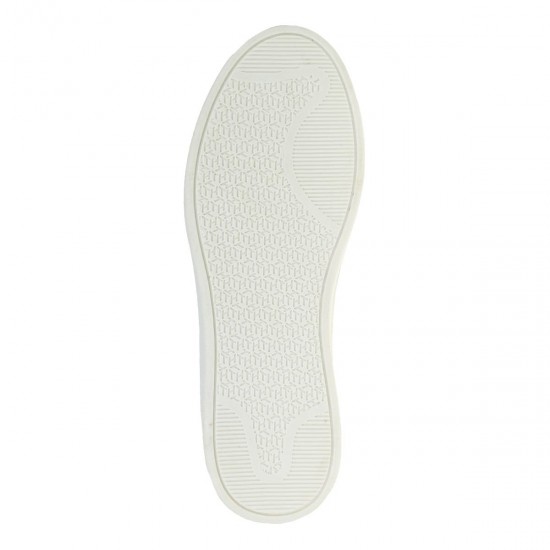 2000605001 Γυναικείο αθλητικό tommy hilfiger sneakers δετό μαύρο/λευκό/χρυσό