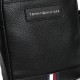 2000605201 Ανδρικό τσαντάκι χιαστή ώμου tommy hilfiger reporter μαύρο