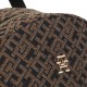 2000605501 Γυναικεία τσάντα πλάτης tommy hilfiger backpack μαύρο/καφέ
