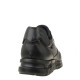 2000618501 Ανδρκό αθλητικό callagHan sneakers δετό δέρμα μαύρο