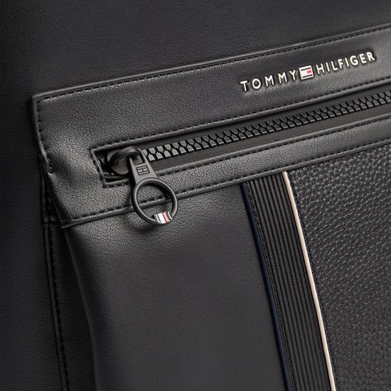 2000627401 Ανδρική τσάντα πλάτης tommy hilfiger backpack μαύρη