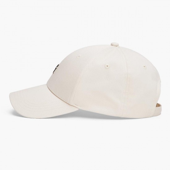 2000628602 Γυναικείο καπέλο tommy hilfiger Jockey υφασμα μπέζ