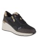 2000636601 Γυναικείο αθλητικό marco tozzi sneakers μεσαίο πέλμα μαύρο