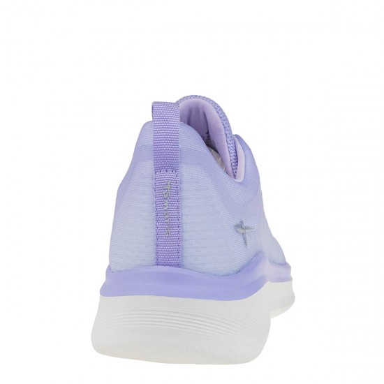 2000637602 Γυναικείο αθλητικό tamaris comfort sneakers lait δετό λιλά