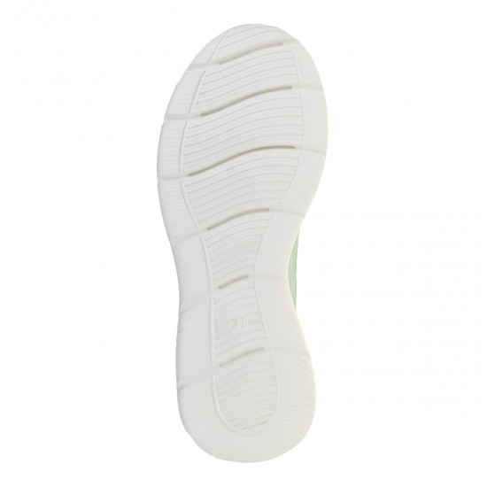 2000637604 Γυναικείο αθλητικό tamaris comfort sneakers lait δετό μέντα