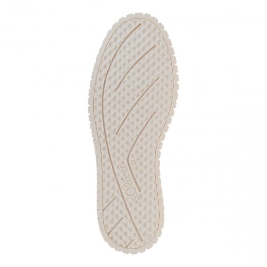 2000638301 Γυναικείο αθλητικό s.oliver sneakers δετό μάτ nude