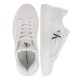 2000639003 Γυναικείο αθλητικό calvin klein jeans sneakers ck δετό λευκό/λευκό