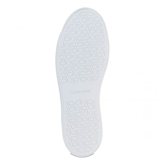 2000639102 Γυναικείο αθλητικό calvin klein sneakers δετό λευκό/μαύρο