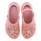 2000639603 Γυναικεία παντόφλα  flatform cubanitas καουτσούκ ρόζ(κοραλί)
