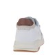 2000640501 Ανδρικό αθλητικό s.oliver sneakers δετό λευκό/ταμπά