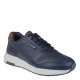 2000640502 Ανδρικό αθλητικό s.oliver sneakers δετό μπλέ/ταμπά