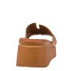2000641803 Γυναικείο τσόκαρο flatforms sandals φάσα λουρί στράς ταμπά