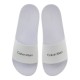 2000643002Ανδρική σαγιονάρα ck φάσα calvin klein slide λάστιχο λευκό