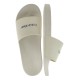 2000643004 Ανδρική σαγιονάρα ck φάσα calvin klein slide λάστιχο μπέζ