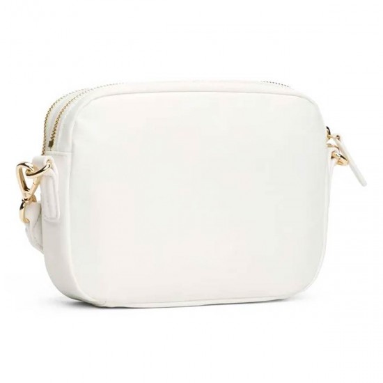 2000648501 Γυναικείο τσαντάκι μικρό tommy hilfiger χιαστή off white