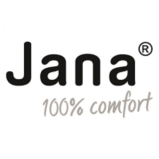 2000656101 Γυναικείο πέδιλο χαμηλό flatform jana coshy comfort μαύρο/μαύρο
