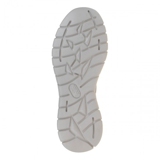 2000658202 Ανδρικό αθλητικό sneakers comfort δετό δέρμα ταμπά