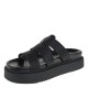 2000665301 Γυναικεία παντόφλα flatform δίπατη tamaris μαύρη